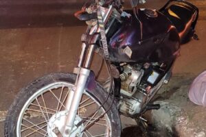 Motociclista fica ferido após colisão com carro em Rio do Sul