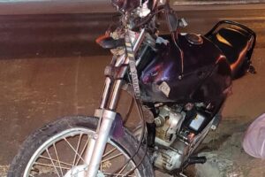 Motociclista fica ferido após colisão com carro em Rio do Sul